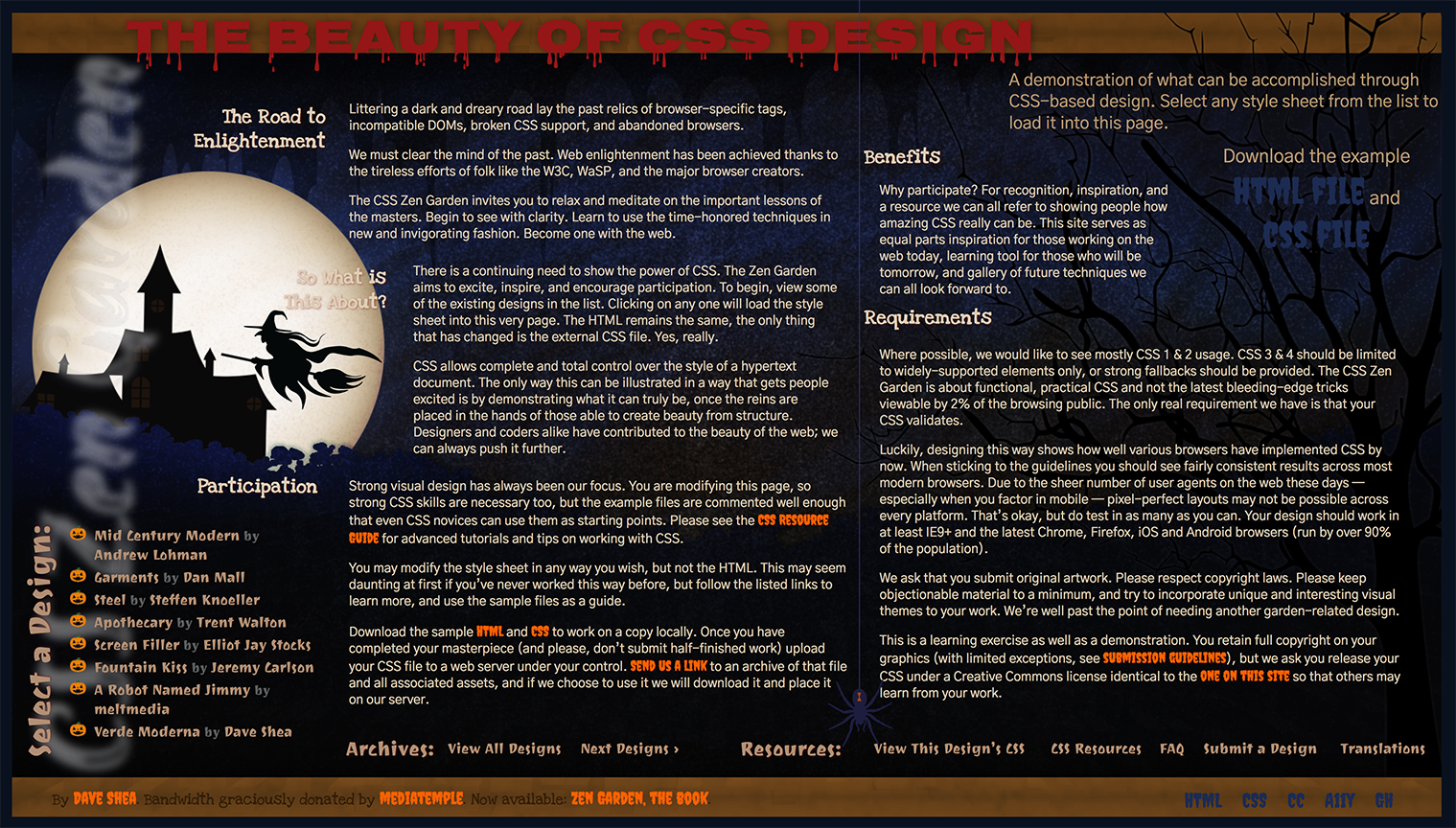 Halloween Themed Zen Garden